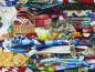 Preview: Patchwork Stoff Nähkorb, Katzen, Stoffe von Timeless Treasures